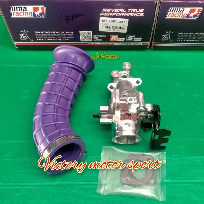 THORTLE BODY VARIO 125 150 UMA RACING 30 32 DAN 34 MM MOTORCYCLE