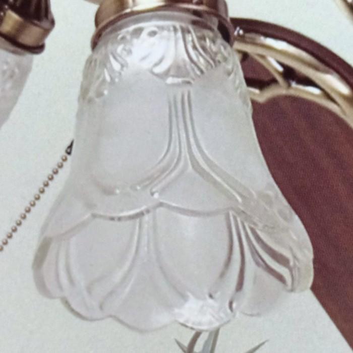 Kaca Lampu Kipas Angin Gantung Mt Edma F410