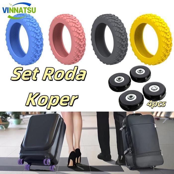 Eiger - [Vinnatsu]Set Roda Koper Wheels Pengganti Roda Koper Universal Pengganti Roda Koper Kiri