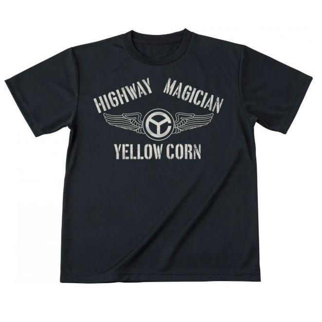 ASLI YELLOW CORN T-SHIRT ST-015 BLACK KAOS YELLOW CORN GINAL READY STOCK
