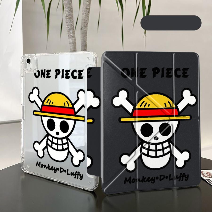 One Piece Luffy Logo Tablet Case For iPad Pro 2025 Mini 6 7 Pro 11th 10th 9th 8th 7th 12.9inch Air 4