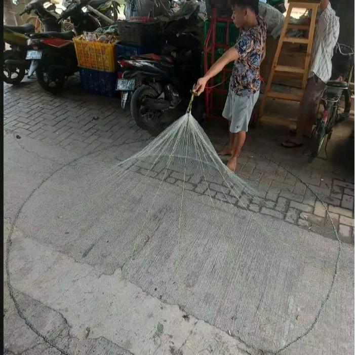 Jala Lampung, Jala sampling, jala udang, jala model kolor