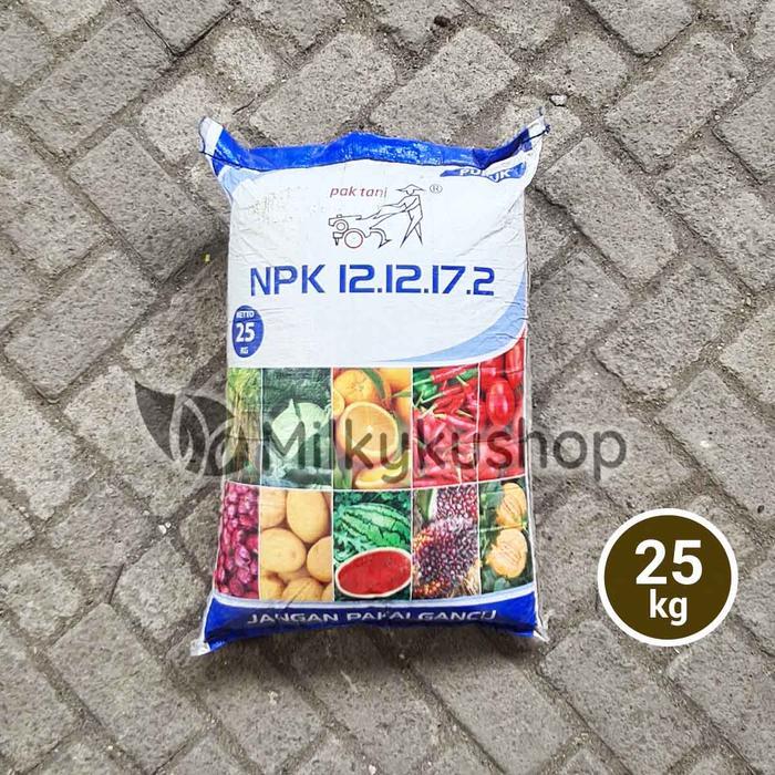 Pupuk Pak Tani Npk 12 12 17 2 Isi 25 Kg Kemasan Pabrik Via Cargo Terlaris