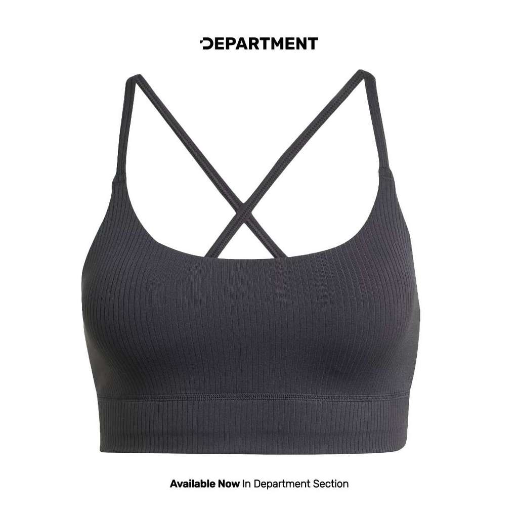 ADIDAS Sport Bra Wanita ALL ME LIGHT RIB LONG LINE JL5541 ORIGINAL