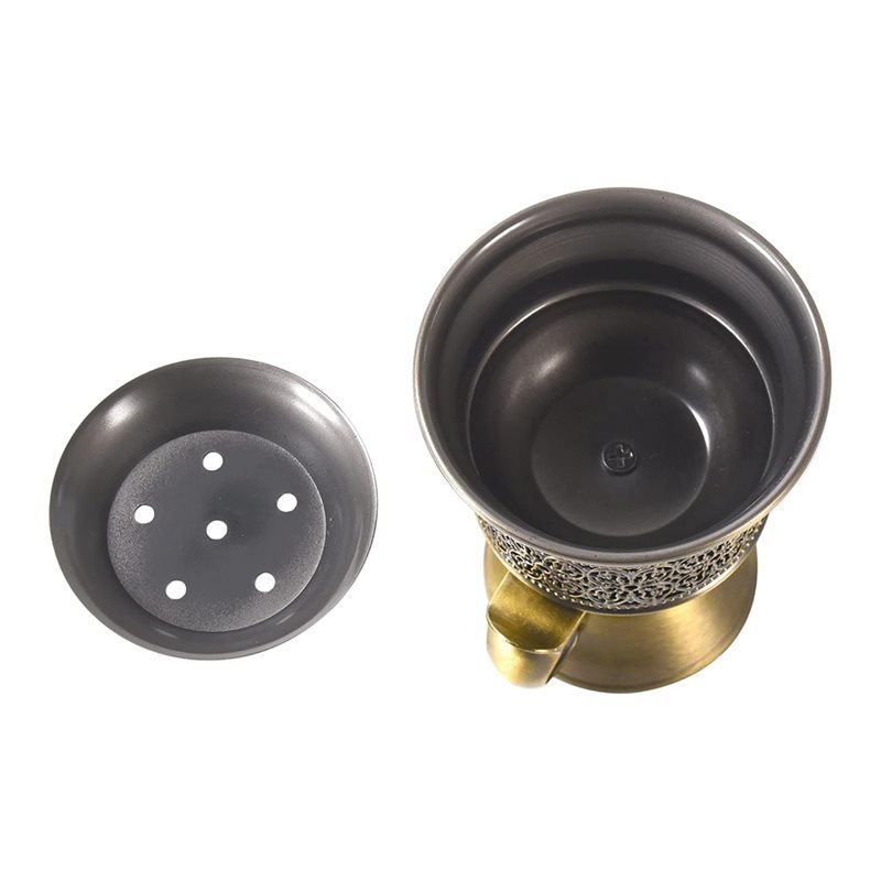 A96K-Charcoal Incense Burner Incense Holder Charcoal For Incense Burner Censer Incense Burner