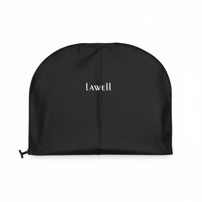 ORIGINAL Lawell Cover Pelindung Baju Pakaian Anti Debu Cover Baju Resleting Hitam (include Hanger)