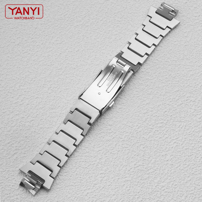 Stainless Steel Watchband For g-shock casio GST-B400 watch strap Replacement gst b400 Metal band