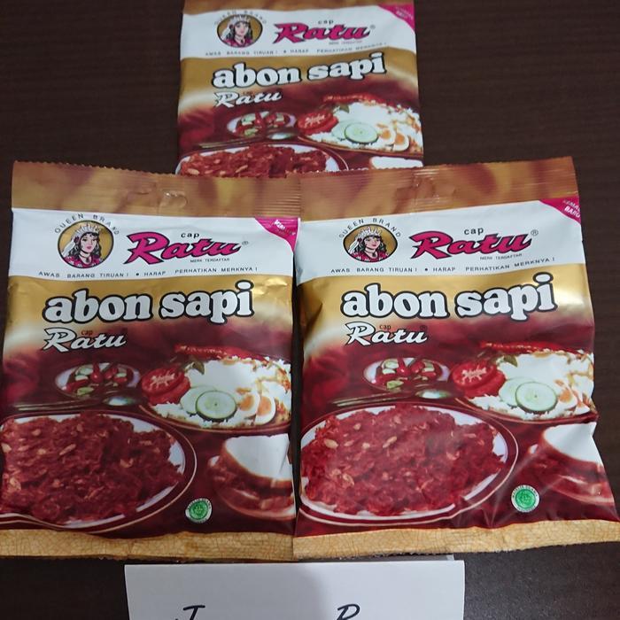 "New" Abon sapi cap ratu Original Asli abon ratu