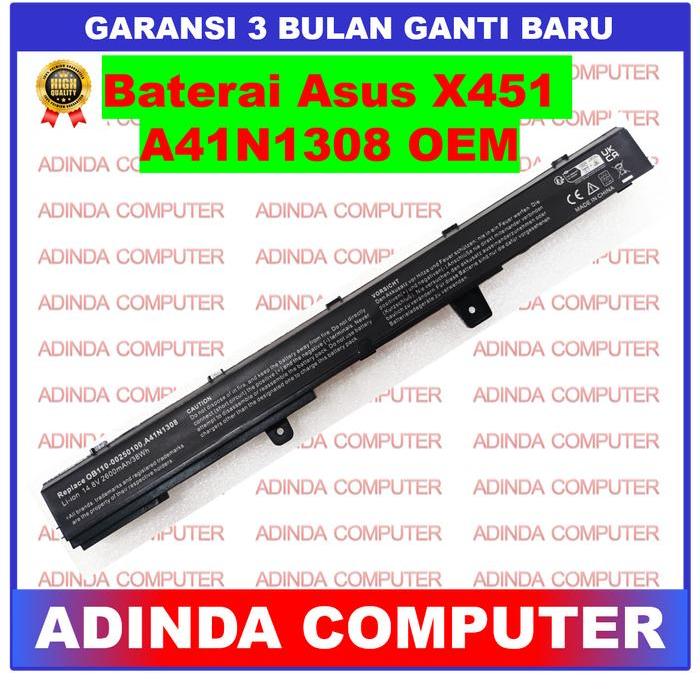 Baterai Laptop Asus X451 X451C X451CA X451CC X551 X551C X551CA oem