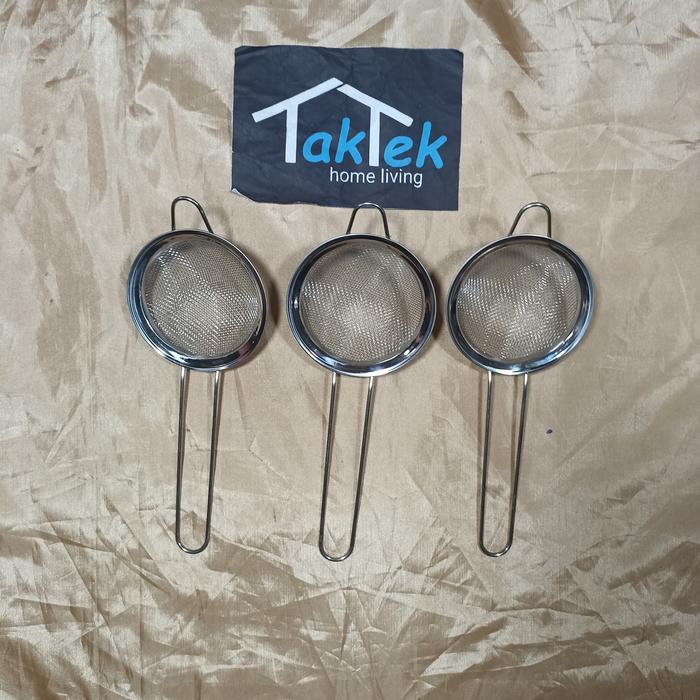 saringan ayakan stainless 8 penyaring tepung gula santan kelapa MPASI minyak