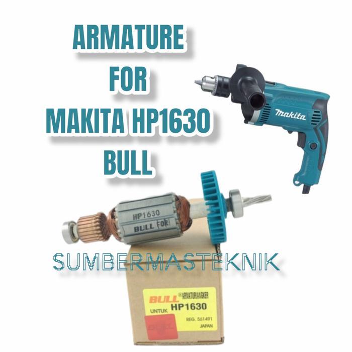 Armature Bor Makita Hp1630 Hp1631 Angker Mesin Bor Makita Hp 1630 Bull
