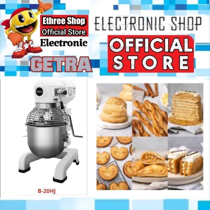 Getra Planetary Mixer B 20 Hj - B20 Hj - Mesin Pengaduk Adonan Roti - Promo