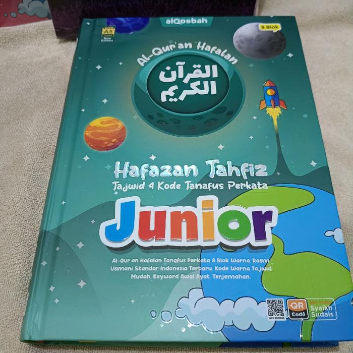 Top Al Quran hafazan junior perkata A5-Al quran Hafalan hafazan junior Asli Tajwid 4 Kode 8 Blok
