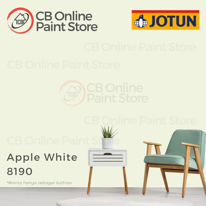 CAT TEMBOK JOTUN - APPLE WHITE 8190 - GALON