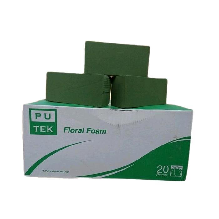 Oasis Basah Putek 547 Busa Bunga Basah Oasis Basah Busabungaasli