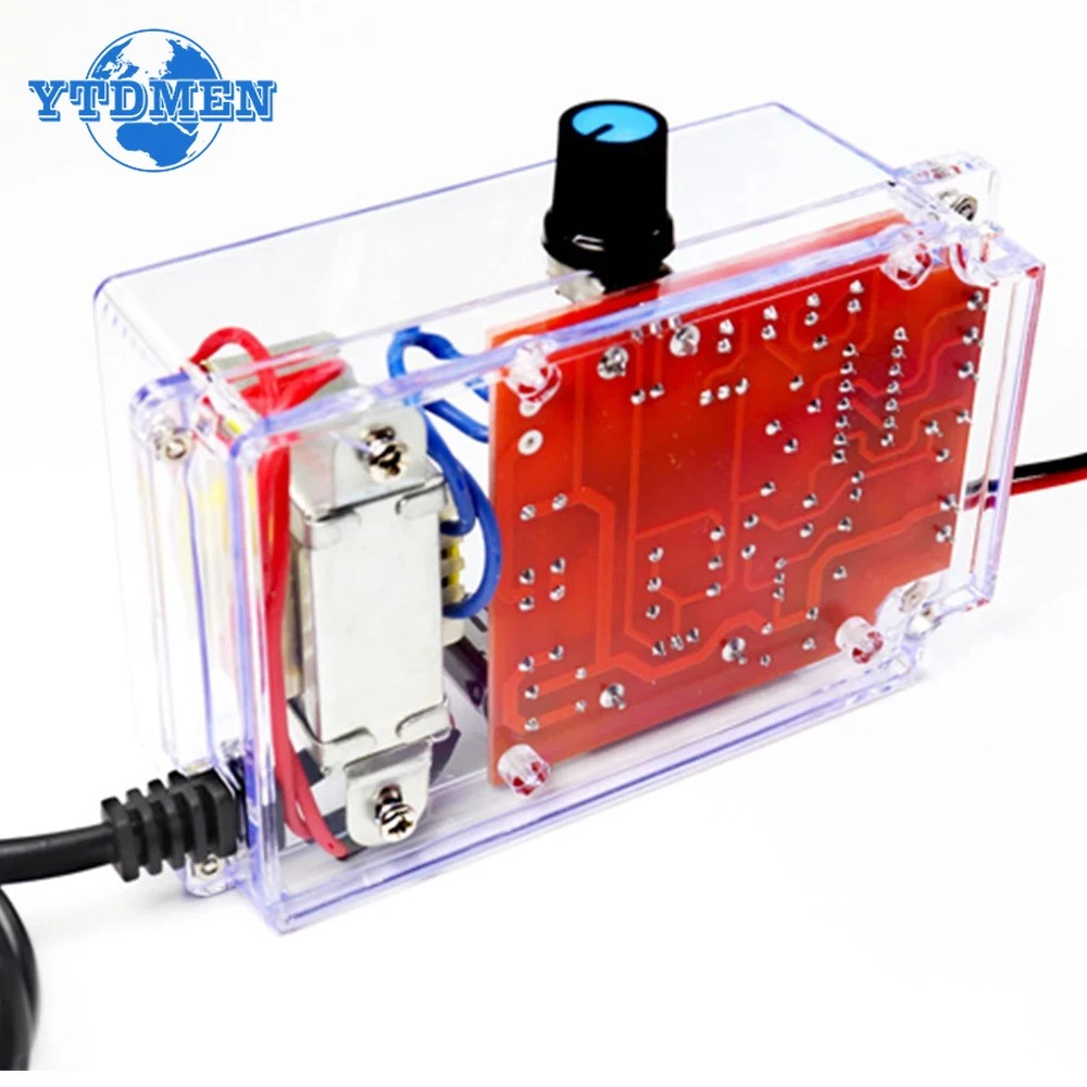 LM317 DIY Kit Adjustable Regulated Voltage 110V 220V To 1.25V-12V Step-down Power Supply Module PCB