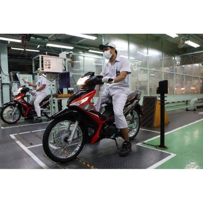 Striping Stiker Polet List Motor Honda Supra X 125 Fi 2019 2020 2021 Hitam Merah Lis Body Full Set