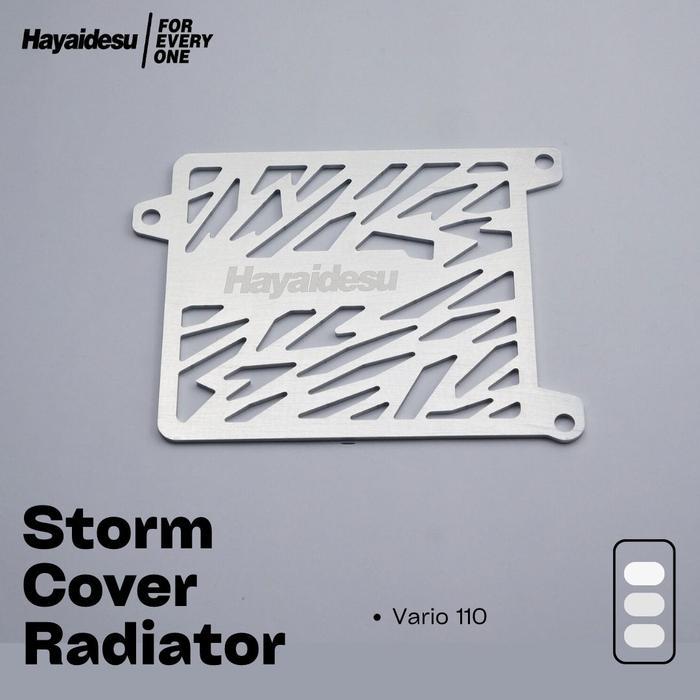 Radiator Cover Motor Honda Vario Techno 110 Karbu Hayaidesu