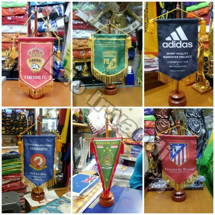 Bendera Vandel Meja Bendera Pataka Vandel Kecil Berkualitas