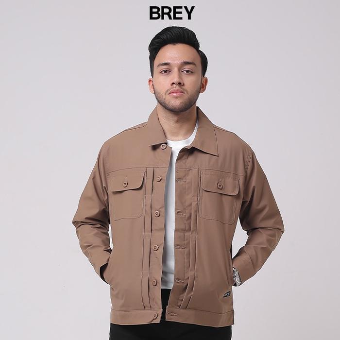 jual BREY Rex Jacket Jaket Pria Trucker Motor Original Premium Jacket Semi Parka Distro Outer