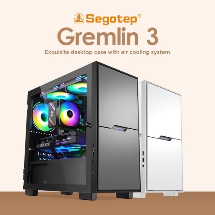 CASING PC SEGOTEP GREMLIN 3 - MATX TEMPERED GLASS