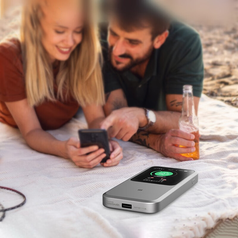 ReallAO NEW ZZTEE Portable WiFi 5G Router MU5120 WIFI 6 10000mAh 3600Mbps NSA+SA Mobile Hotspot 5G