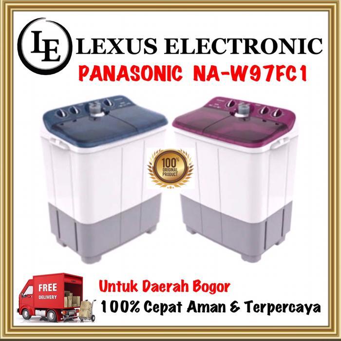 PANASONIC NA-W97FC1 MESIN CUCI 2 TABUNG 9K PANASONIC NAW97FC1 NAW97