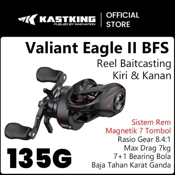 [OFFICIAL] KastKing Valiant Eagle II BFS reel bc baitcasting Reel Pancing Drag Clicker Bait Finesse