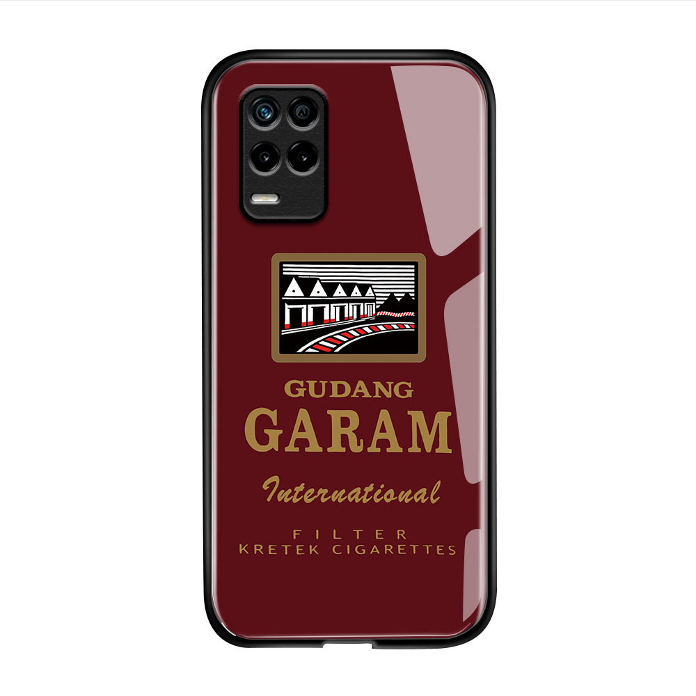 HardCase Kaca Casing For Realme 8 5G Case Kesing Hp Phone DLJ A1-2745 BL