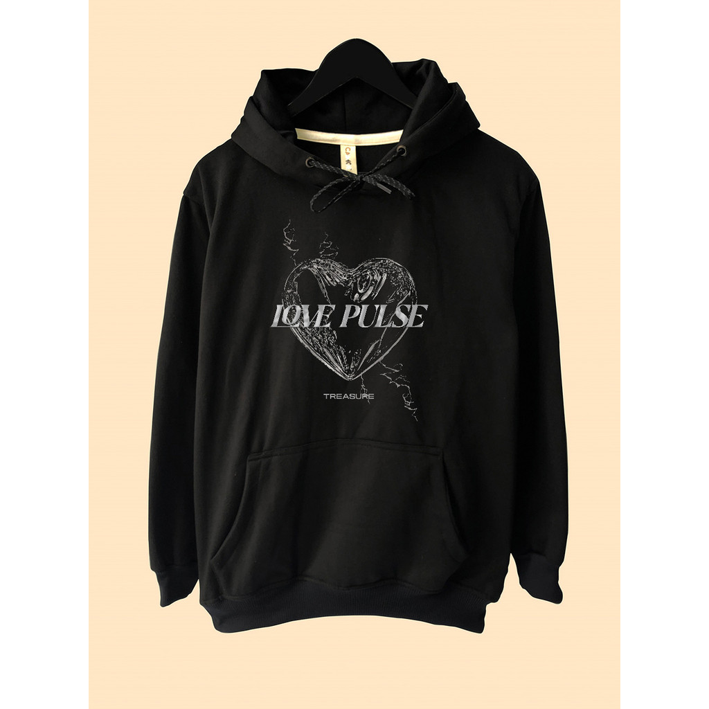 Jaket Hoodie Treasure Love pulse reflective tee