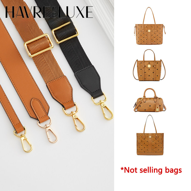 Bag Strap For Mcm Durable Fashion Gift Replacement Crossbody Shoulder Strap Without Punching