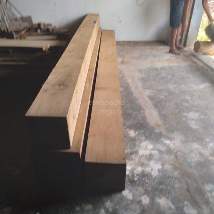 Kayu Jati Perhutani Panjang 4 Meter