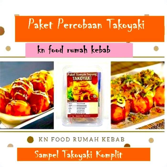 Paket Sampel Percobaan Takoyaki - Paket Trial Coba Tepung Takoyaki