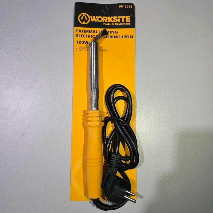 Solder Listrik 100W Worksite Alat Soldering Iron Listrik Timah 100 WATT ASLI