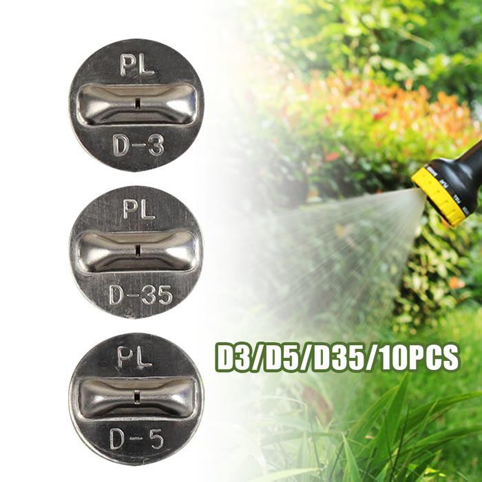 10Pcs Plat Nozzle Semprot Plat Kepala Nozzle Stik Pld-3 Pld-3,5 Pld-5 D-3 D-3,5 D-5