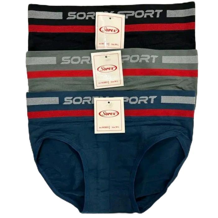 Sale Cd Sorex Man Seamless 3801 Segitiga Paket 2/6Pcs Celana Dalam Pria Dewasa Lusinan Sorek Sport
