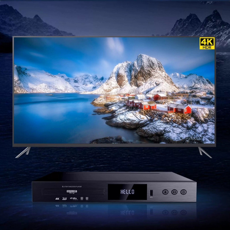G5300 4K UHD Blu Ray Player DVD/VCD/CD Player All Region Support Dolby Vision Dolby Panoramic Sound
