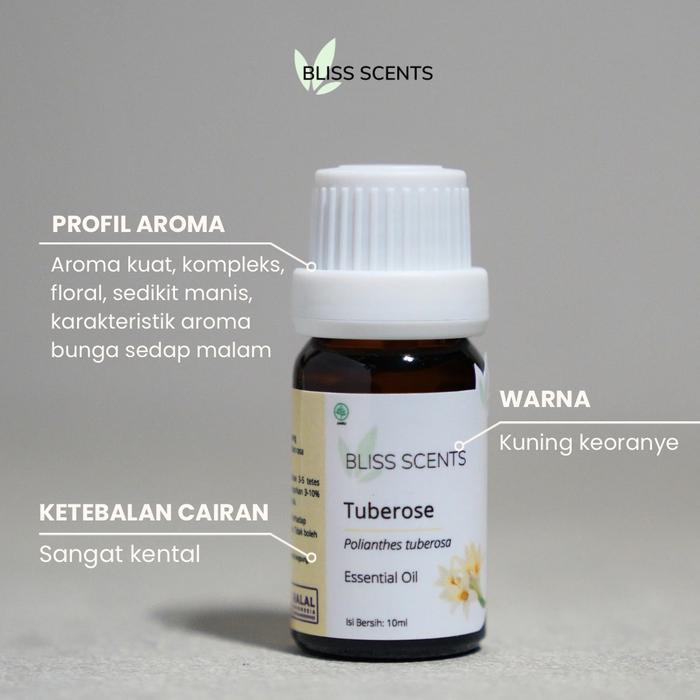 [] Bliss Tuberose / Sedap Malam Essential Oil 100% Murni Aromaterapi Aromatherapy BPOM HALAL