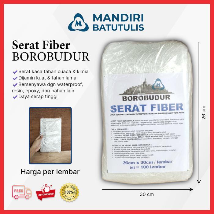 Serat Fiber Aquaproof / Serat Pelapis Retak Anti Bocor Fiberglass .