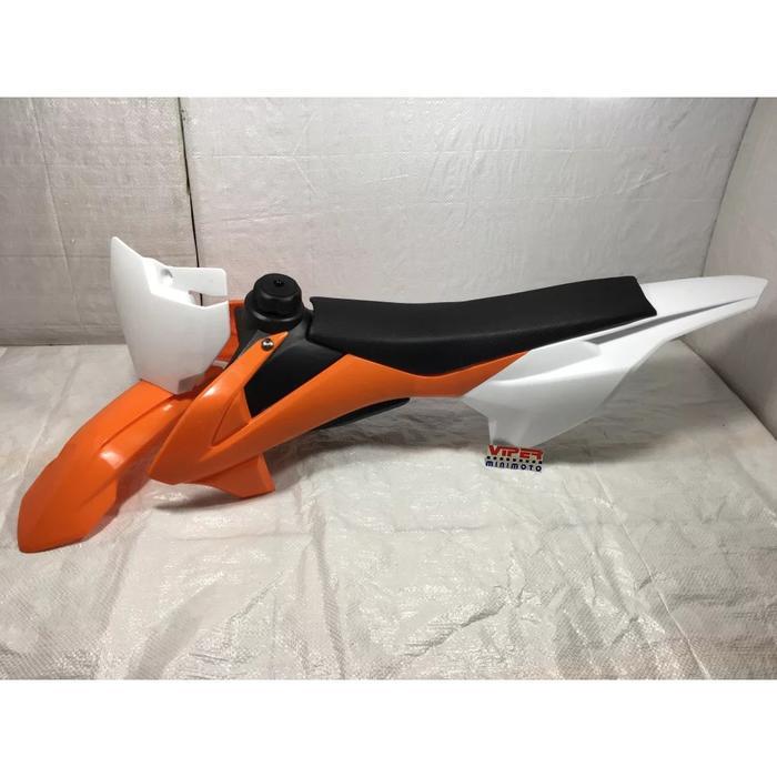 READY  Cover Body Kit Full Set Replika NEW KTM 50cc ( TRAIL KECIL )