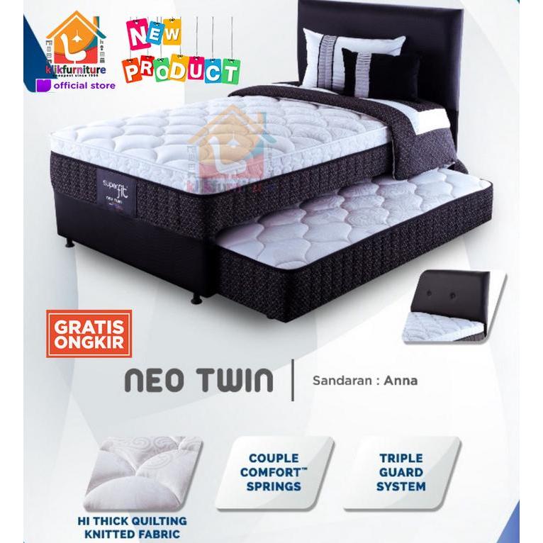 Twin 2in1 Superfit (100x200) Comforta Springbed
