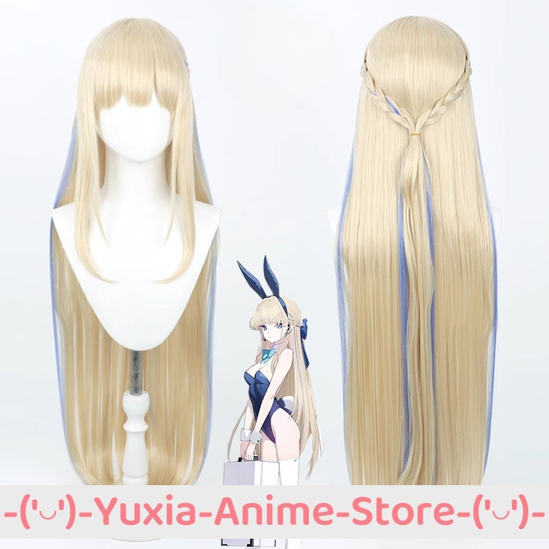 BLUE ARCHIVE TOKI ASUNA BUNNY GIRL COSPLAY WIG ANIME GAME ROLEPLAY PARTY COSTUME PROP WIGS SYNTHETIC