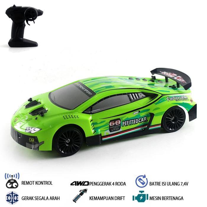 Mainan Mobil Remot Kontrol Rc Drift Superfast Turbo