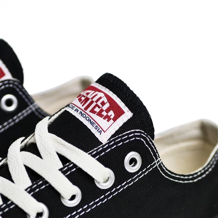 Ventela Ethnic Premium Sepatu Pemdek Ventela Terbaru Casual Sekolah Hitam Putih Pendek Bahan Kanvas
