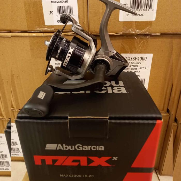 Reel Spinning Abu Garcia Max X 2000 2500 3000 4000 6000 New Reel Pancing Reel Murah Reel Galatama