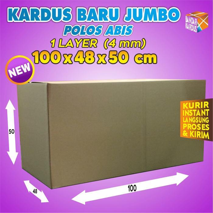 "New" Kardus Besar Jumbo Pindahan Tebal Packing Packaging 100x48x50 Kotak Box Dus J922