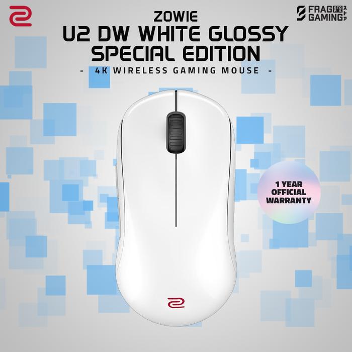 Benq U2-DW 4K Wireless Mouse for Esports - Mouse Gaming Nirkabel Hitam dengan DPI 3200 dan Baterai Hingga 80 Jam