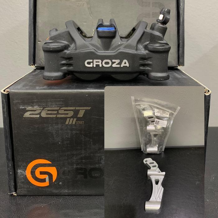 Kaliper Rem Depan Groza Zest Monoblok Disc Brake 260mm Yamaha NMAX