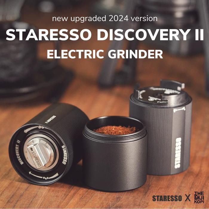 Grinder Kopi Staresso Discovery II D6E Electric Coffee Grinder Mini