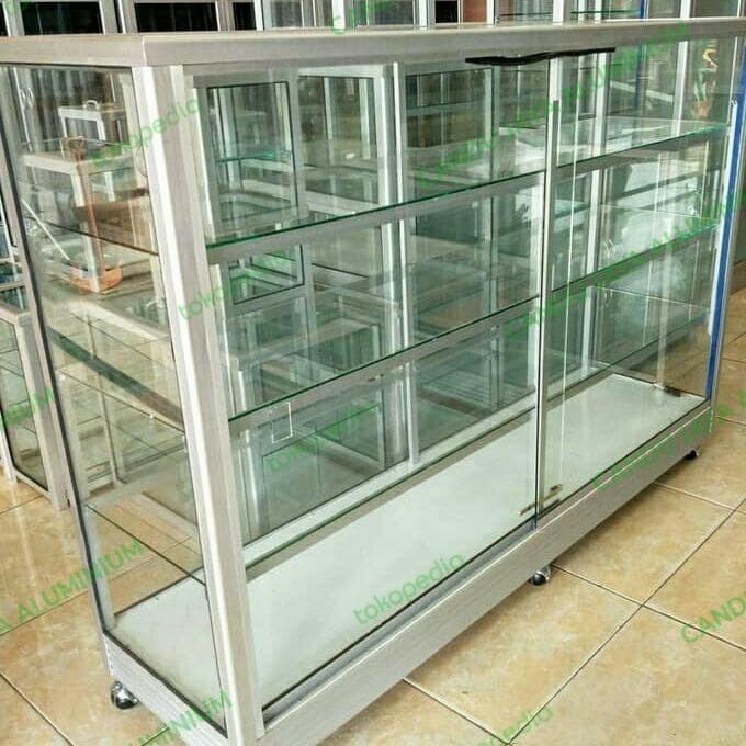 ETALASE KACA 1.5 METER
